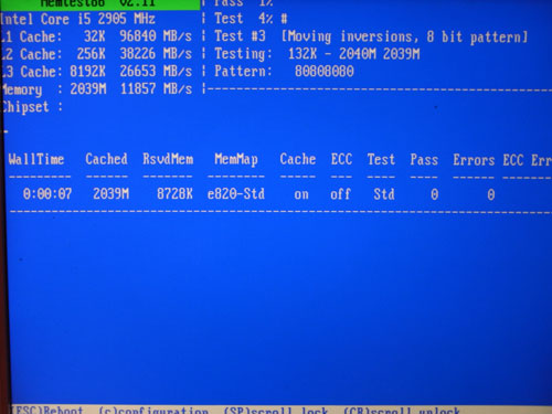 Biostar TPower I55 MemTest 2